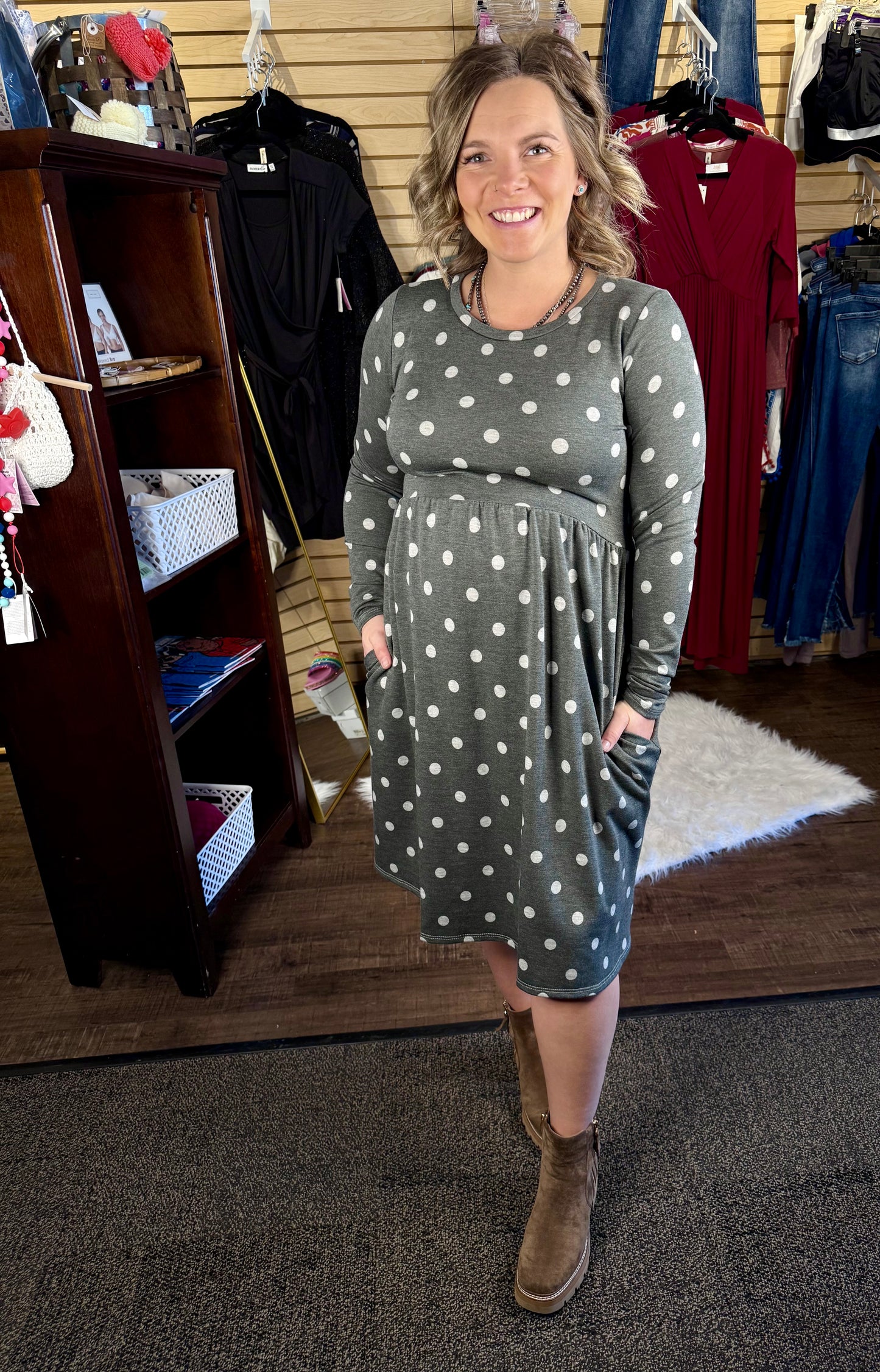Olivia Maternity Dress