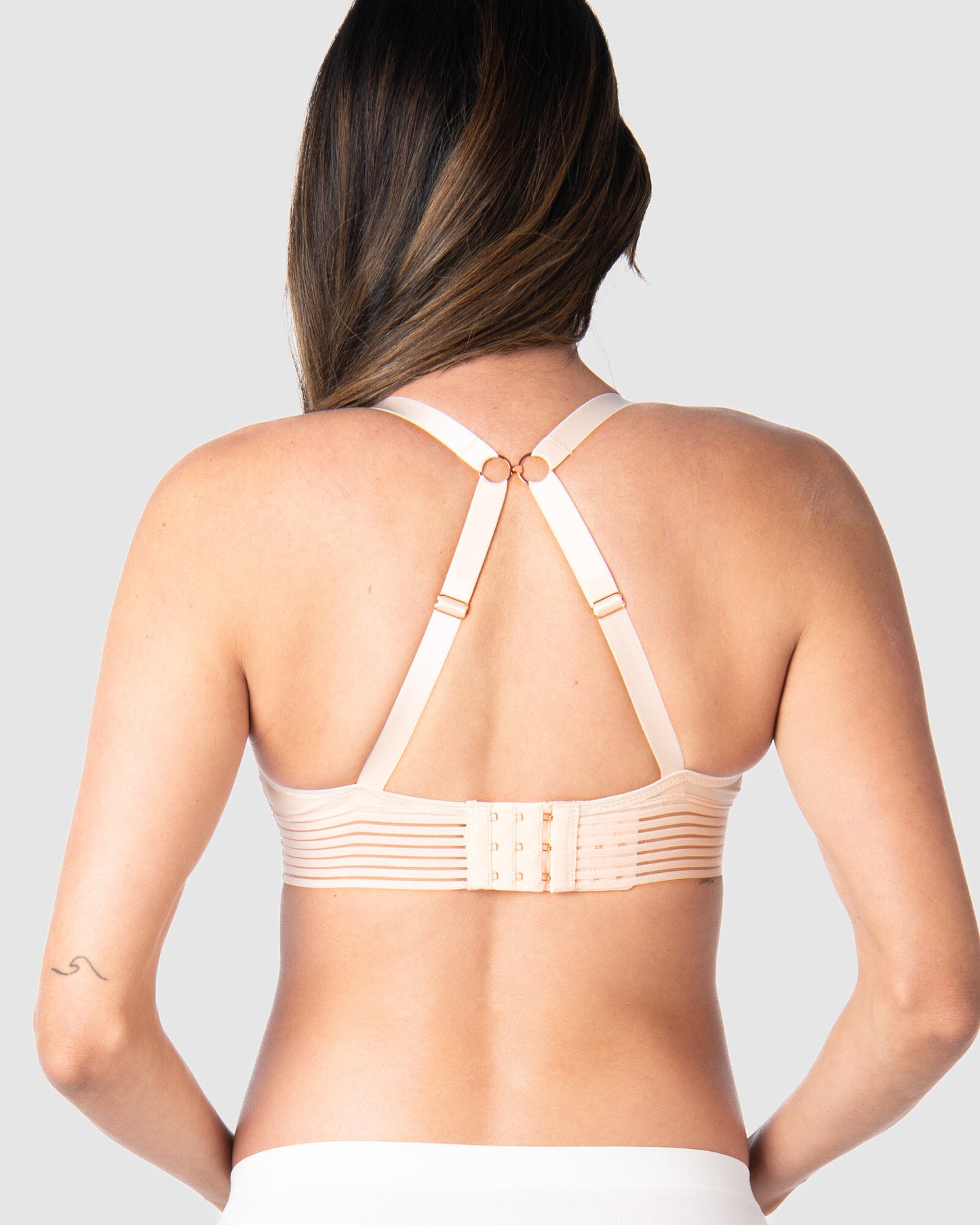 Ambition T-Shirt Nursing Bra – Shell Pink