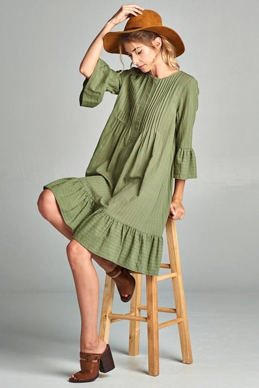 Juliet Linen Nursing-Friendly Dress