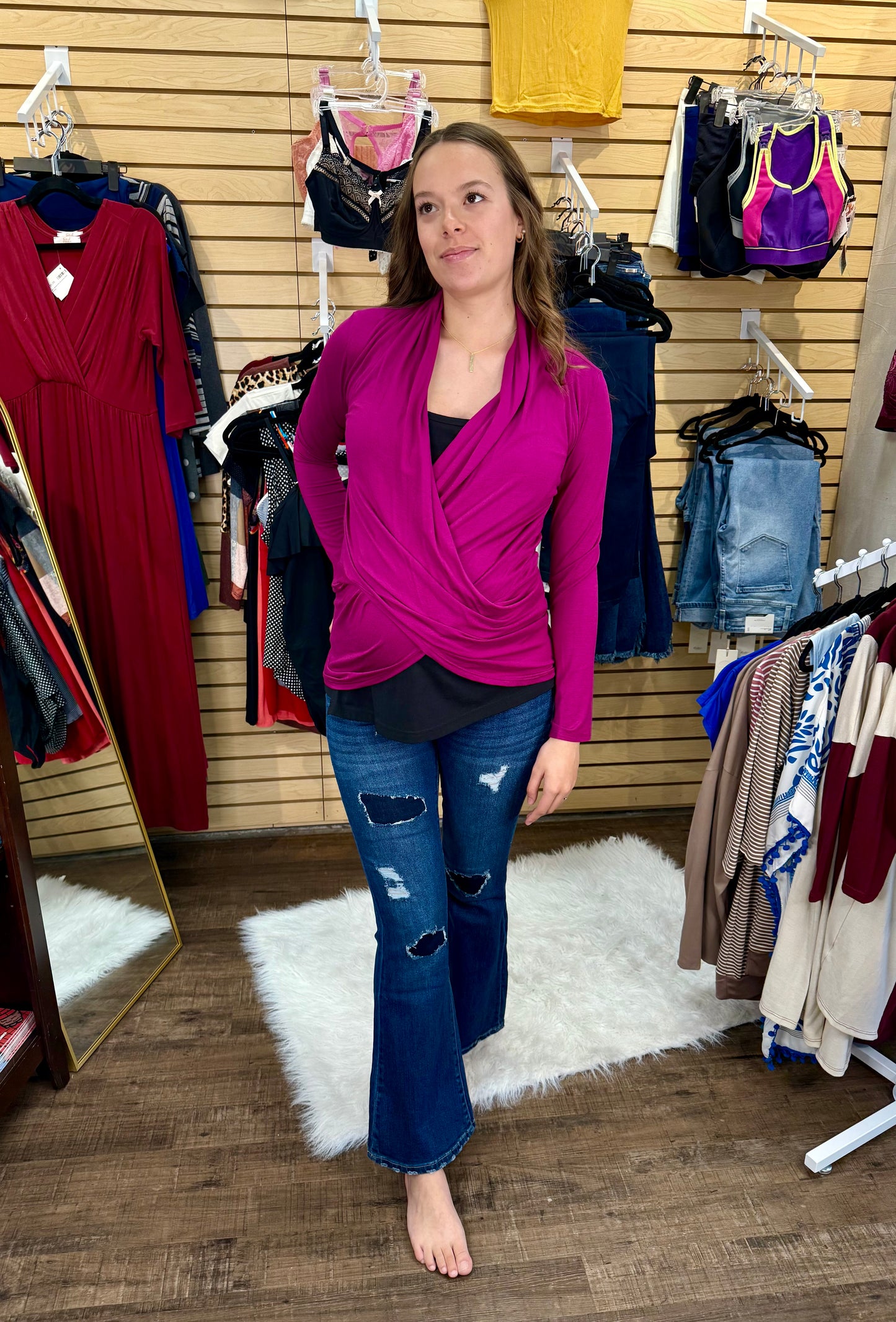 Phoebe Maternity Nursing Top