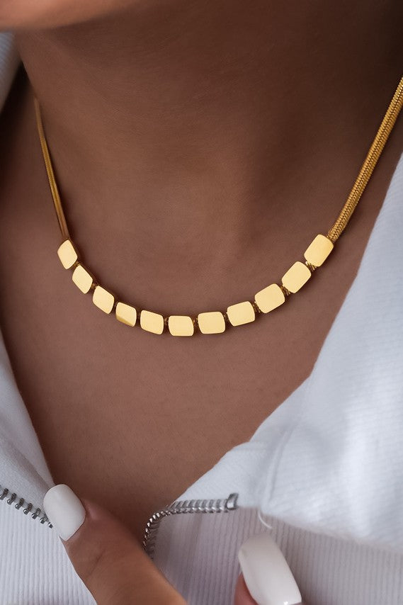 Herringbone Chain Necklace