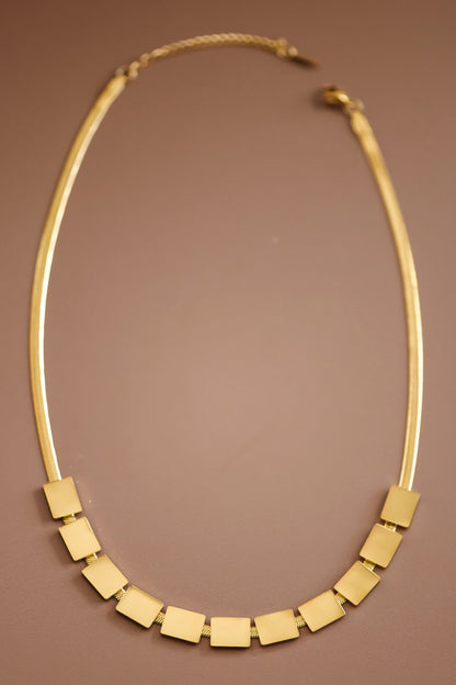 Herringbone Chain Necklace