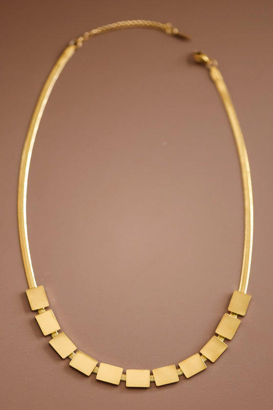 Herringbone Chain Necklace