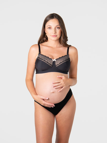 Show Off Nursing Bra in Black