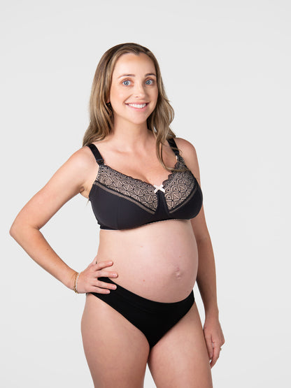 Show Off Nursing Bra in Black