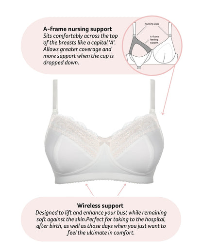 Show Off Nursing Bra in Black