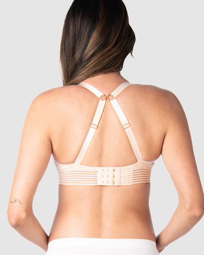Ambition T-Shirt Nursing Bra – Shell Pink