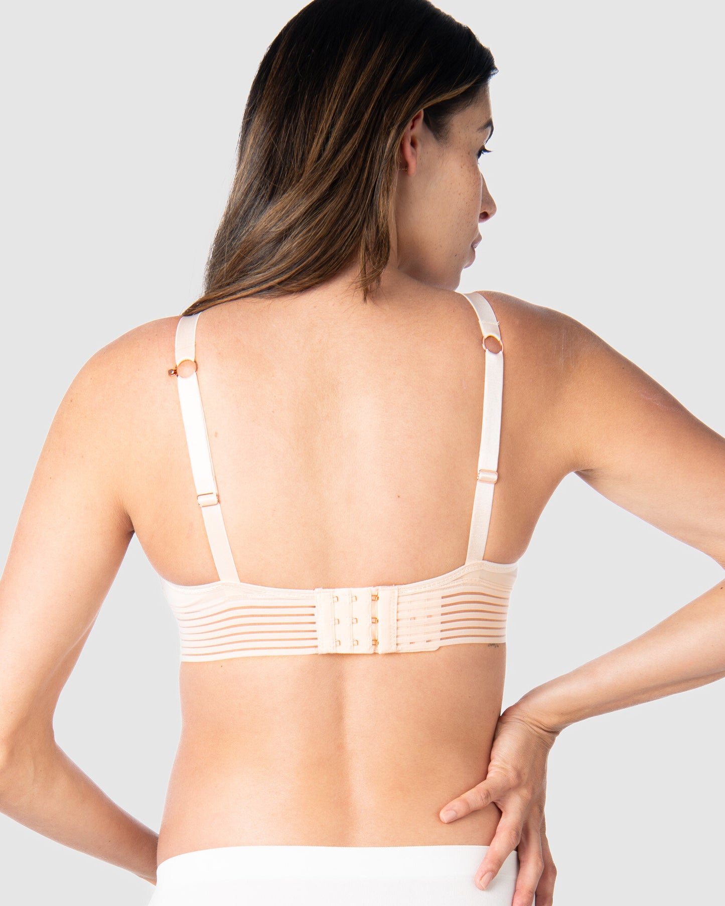 Ambition T-Shirt Nursing Bra – Shell Pink