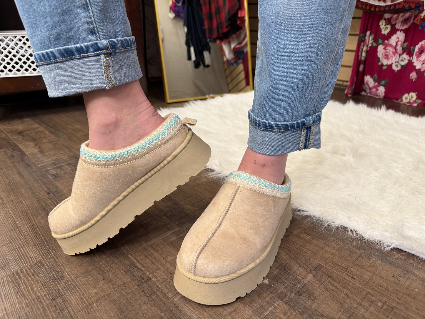 Oaklee Platform Booties