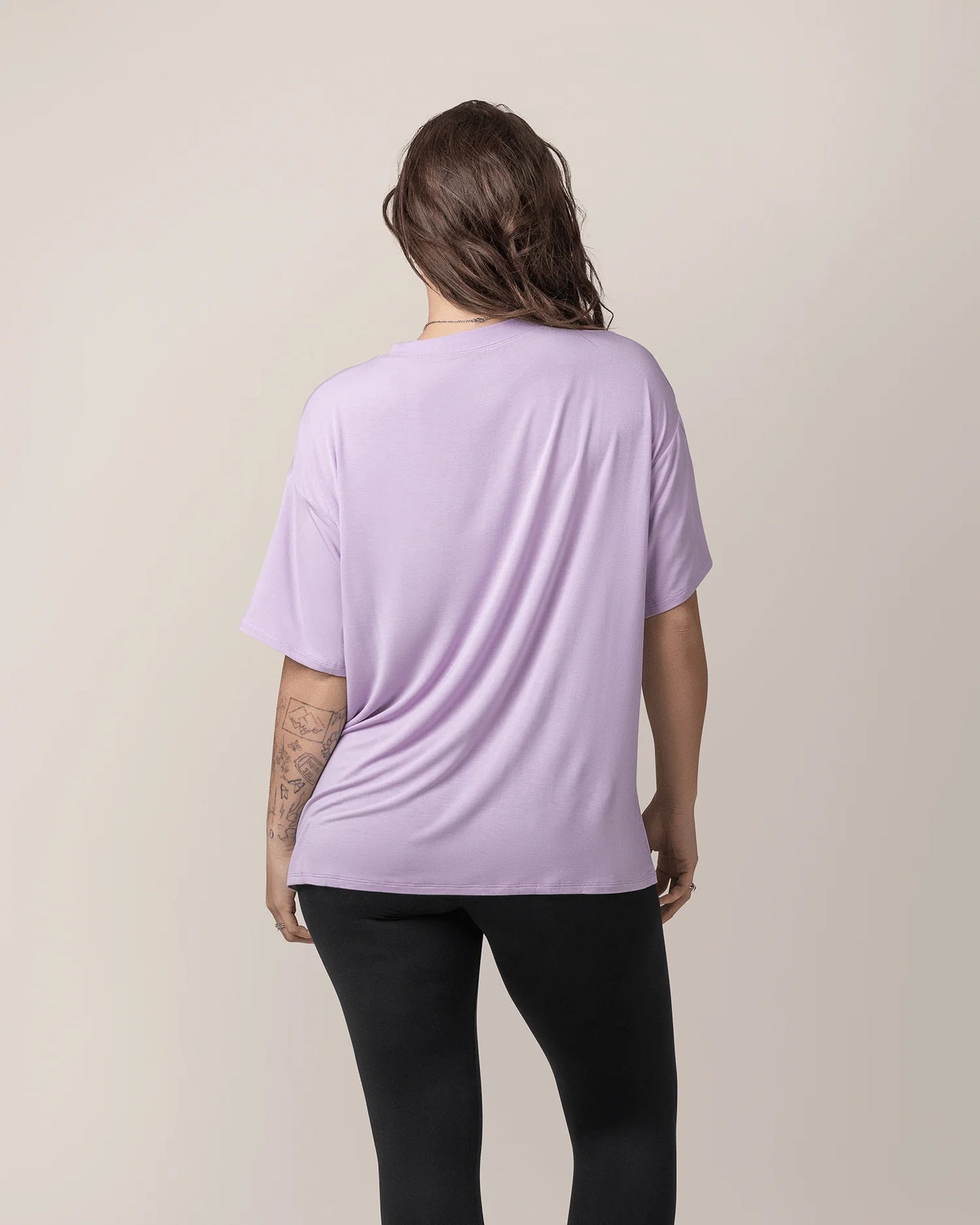 Milkin’ Me for All I’m Worth Oversized Tee – Lavender