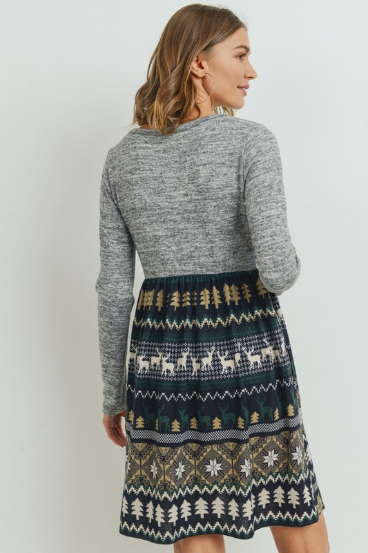 Morgan Maternity Holiday Dress